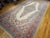 Vintage Oversized Persian Qazvin Area Rug, Hand-Knotted Wool, Floral Medallion, 10x20, Ivory & Blue For Sale - Image 10 of 18