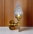 André Arbus 1950's French Regency Bronze Hand Fist Torch Wall Sconce With Flame Shade For Sale - Image 4 of 14