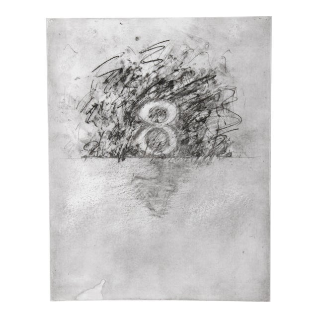 Donald Saff, "Eight", Abstract Expressionist Print For Sale