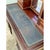 Burnt Umber Vintage Louis XVI Double Pedestal Writing Desk For Sale - Image 8 of 15