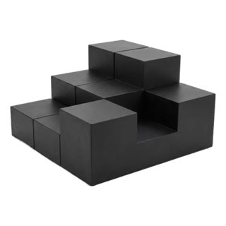 1970s Mario Bellini "Gli Scacchi" Table Elements for B & B Italia (Set of 3) For Sale