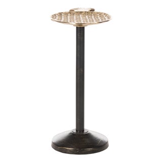 Luana Pinapple Accent Table in Gold / Antique Gold For Sale