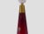 Lamp Scandinavian Red Glass Lamp from Kastrup, Denmark, 1959 For Sale - Image 4 of 5