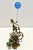 Sculpture Materials 1970s Girl on Bike With Balloon and Amethyst - Mixed Media Sculpture For Sale - Image 7 of 10