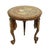 Wood Anglo-Indian Taj Mahal Side Table in Teak, 1950s For Sale - Image 7 of 18