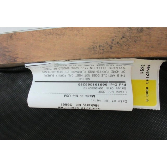 Wood 1980s Century Furniture French Carved living Room Arm Lounge Chair B For Sale - Image 7 of 11