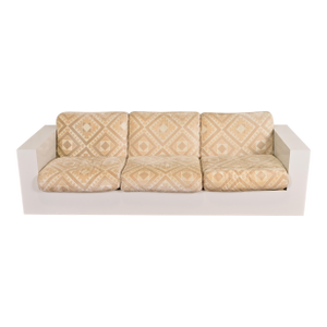 Milo Baughman for Thayer Coggin Mid-Century Modern Tuxedo Sofa, Circa 1970s