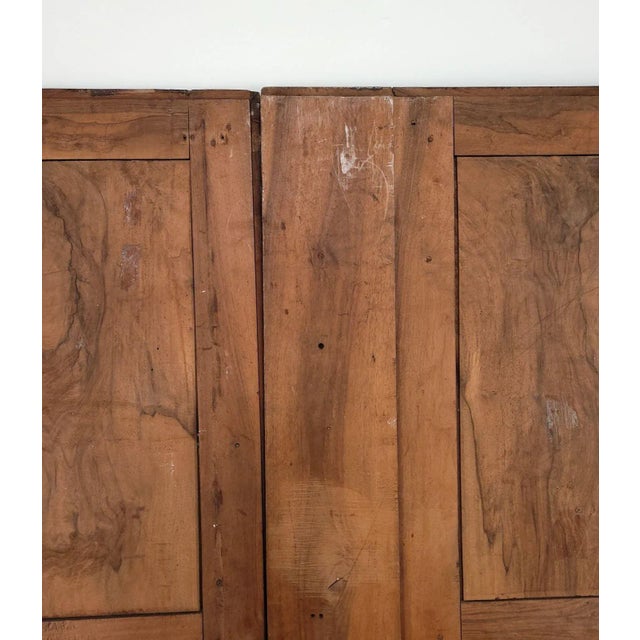 Wood Pair of Walnut Louis XVI Doors, France, 18th Century For Sale - Image 7 of 7