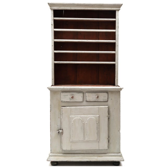 Wood Gustavian Kitchen Cabinet, 19th Century For Sale - Image 7 of 7
