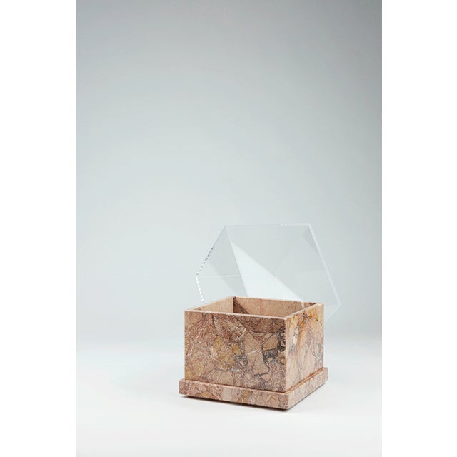 Contemporary Ianua _ Transparent Centerpiece by Gumdesign for La Casa Di Pietra For Sale - Image 3 of 5