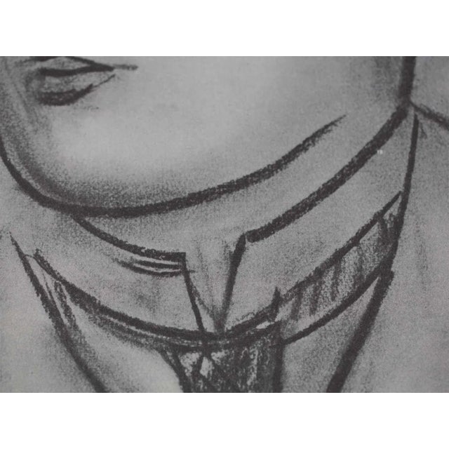 1940s Abstract Henri Matisse Original Signed Lithograph "Portrait D'Appolinaire" For Sale - Image 5 of 8