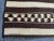 6x12 Vintage Flat Weave Kilim Rug, Brown & Ivory Geometric Design, Handwoven Wool Rug For Sale - Image 11 of 12