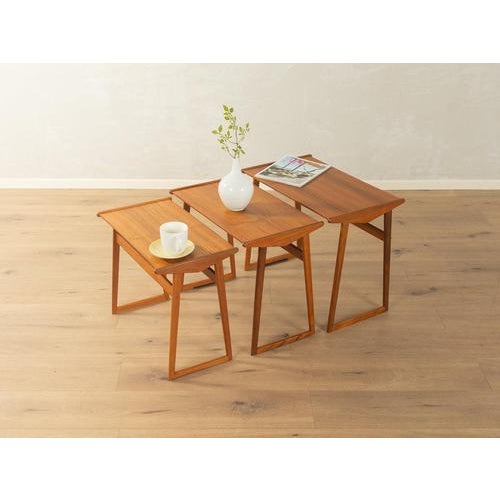 Vintage Danish Stacking Tables, 1960s, Set of 3 For Sale - Image 11 of 11