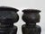 Wood Unknown, Pygmy Statues, 1970s, Wood, Set of 2 For Sale - Image 7 of 9
