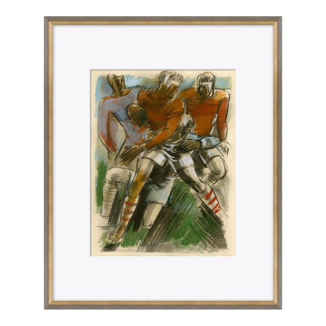 Sports & Activities: Rugby, Framed Art Print For Sale