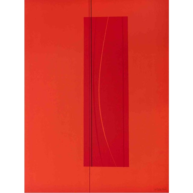 Red Six is a lithograph realized by the Italian painter Lorenzo Indrimi in the 1970s. The artist found inspiration in the...