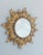 Vintage Spanish Gilt Metal Sunburst Mirror, 1960s, in Very Good conditions. Designed 1960 to 1969
