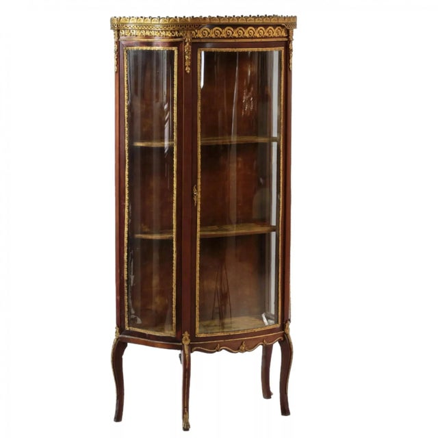 Louis XVI Style Showcase For Sale - Image 3 of 7