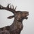 Brown Late 19th Century American Bronze Sculpture Wild Stag on Marble Plinth For Sale - Image 8 of 18