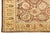 Textile Modern Paki Peshawar Wool Rug in Brown and Gold With Allover Floral Design For Sale - Image 7 of 10
