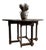 17th c. French Walnut Oval Gateleg Table with Drawer For Sale