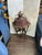 Mid 20th Century French Large Scale Hexagon Copper / Cast Iron & Brass Three Light Lanterns - Pair For Sale - Image 11 of 11