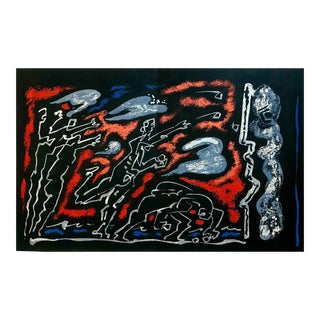 Andre Masson Original Lithograph 10 Mourlot Freres 1962 For Sale