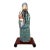 Late Qing/Early Republic Chinese Famille Verte Lu Xing Porcelain Figure W/ Child For Sale