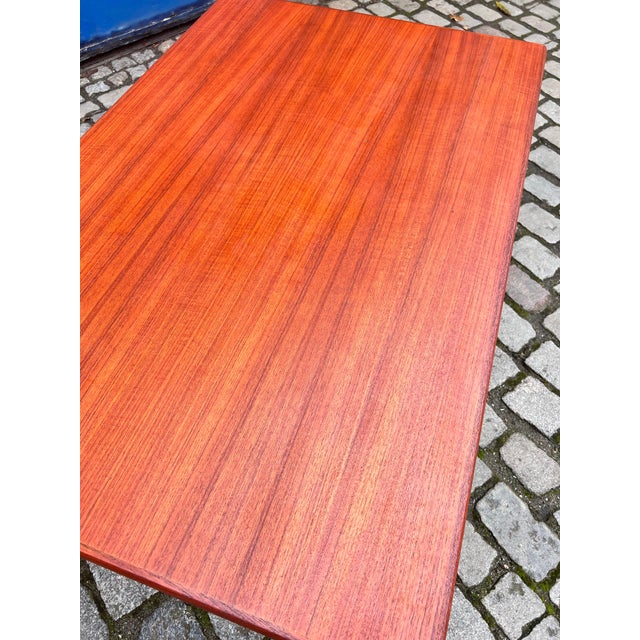 Extendable Teak Dining Table by Henning Kjearnulf For Sale - Image 4 of 9