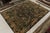 Neoclassical Rug & Kilim’s Tudor Style Rug in Green, Blue & Beige Botanical Pictorial Pattern For Sale - Image 3 of 9