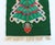 Mid-Century Modern Vintage Handwoven Kilim Wool Christmas Tree W/ Angels Tapestry For Sale - Image 3 of 6