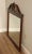 Crescent Chippendale Style Cherry Dresser Mirror For Sale - Image 4 of 12