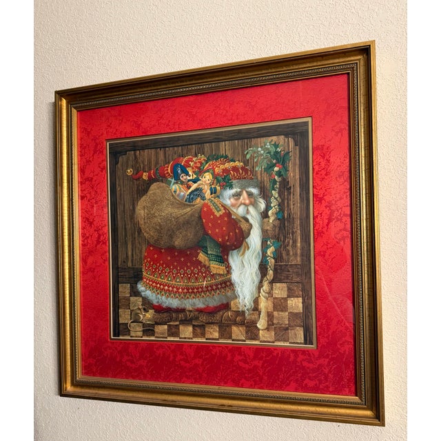 Enhance your fine art collection with this masterfully detailed, custom-framed vintage lithograph by the legendary fantasy...