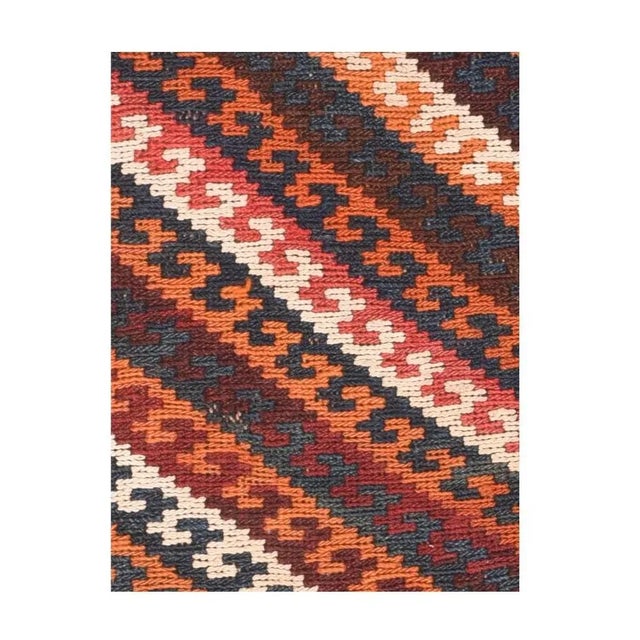 Vintage Kilim Rug 1'5'' X 1'6'' For Sale - Image 4 of 5