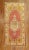 Textile Mid 20th Century Vintage Turkish Oushak Runner - 3'3" x 6'6" For Sale - Image 7 of 7