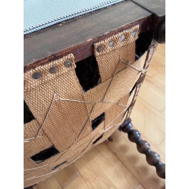 Pair of Antique Edwardian Bobbin Corner Chairs, English 1900 For Sale - Image 17 of 18