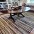The gorgeous solid walnut oval coffee table was from our family estate collection, custom made in the 1970s. It is...