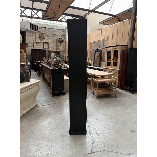 Double-Sided Display Case with a Weathered Finish For Sale - Image 12 of 13
