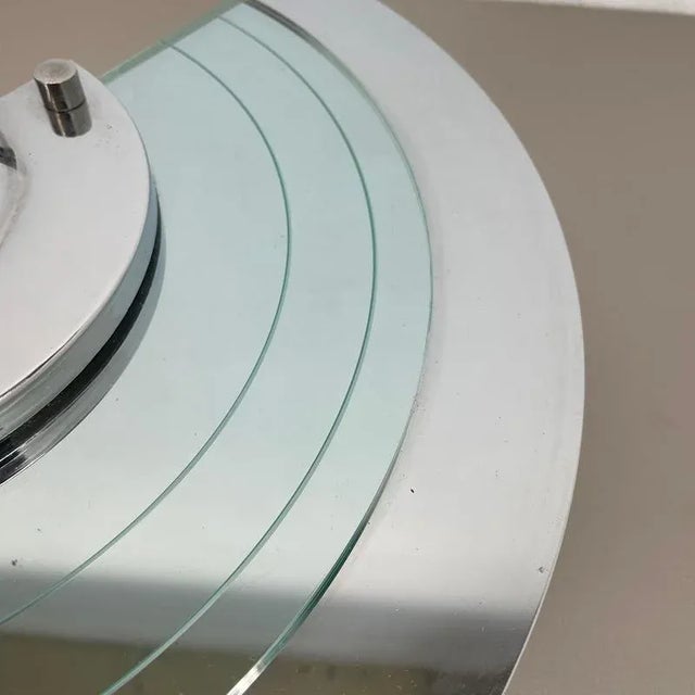 Postmodern Mirror Glass Wall Light from Hustadt Leuchten, 1980s For Sale - Image 9 of 18