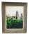 Framed & Signed City Scape Oil on Canvas Painting For Sale