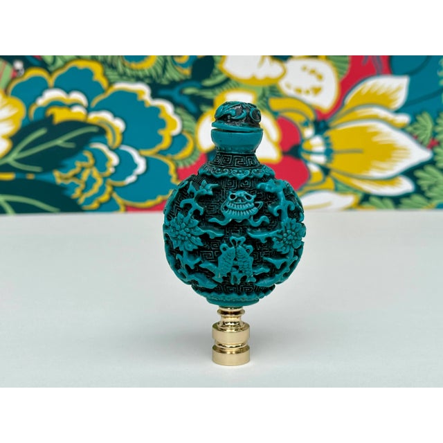 Chinese Snuff Bottle Lamp Finial For Sale - Image 9 of 9