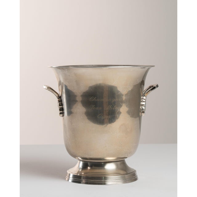 Mid 20th Century France Silver Ice Bucket For Sale - Image 13 of 14