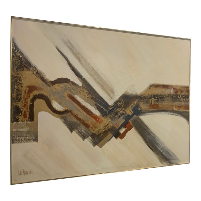 Mid 20th Century Lee Reynolds Abstract Painting For Sale