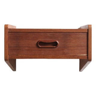 Danish Hanging Bedside Table, 1960s For Sale