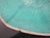Paint Chinese Tongzhi Turquoise Enamel Hand Painted Flower Octagonal Pottery Bowl For Sale - Image 7 of 11