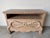 Wood Vintage Hollywood Regency Hand-Carved Wood Rope & Tassel Commode For Sale - Image 7 of 12