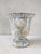 Blue Antique White with Blue Enamel & Cast Iron Paris en Cie Vase For Sale - Image 8 of 13