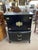 Up for sale is a recently refinished oriental style solid mahogany chest of drawers. The chest has been professionaly...