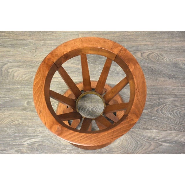 Edward Wormley Style Wheat End Table For Sale In Boston - Image 6 of 6