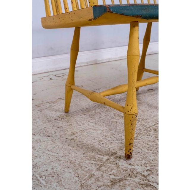 David Smith Bench Made Windsor Style Bench For Sale - Image 14 of 16